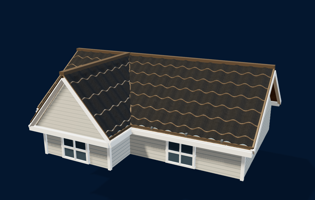 stone-coated steel roof assembly